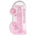 RealRock - realistyczny dildo - różowy przezroczysty - 19 cm