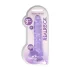 RealRock - realistyczny dildo - przezroczysty fioletowy - 22 cm