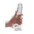 RealRock - realistyczny dildo - przezroczysty - 22 cm