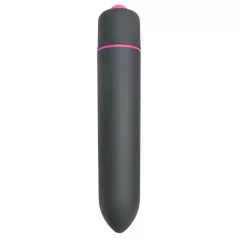 Easytoys - wibrujący pocisk - wodoodporny - czarny