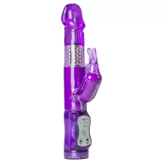   Easytoys - wibrator króliczek z rotującymi koralikami i stymulatorem łechtaczki