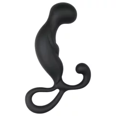   EasyToys - masażer prostaty - wibrator prostaty - silikon czarny