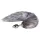 Easytoys Fox NO5 - korek analny metalowy z ogonem lisa - srebrny