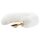 Easytoys Fox NO13 - złoty-metalowy analny plug z białym lisim ogonem