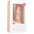 Easytoys - dildo z jądrami na przyssawce - 17,5 cm - cielisty
