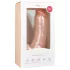 Easytoys - dildo z jądrami na przyssawce 20cm - cielisty