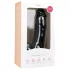 Easytoys - dildo z jądrami i przyssawką - czarny 20 cm