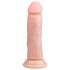 Easytoys - Realistyczne dildo z przyssawką (15,5 cm) - naturalny kolor