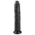 Easytoys - duży dildo z przyssawką - 28,5 cm - czarny