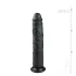 Easytoys - duży dildo z przyssawką - 28,5 cm - czarny