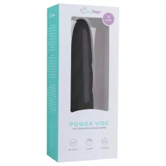Easytoys - wibrator silikonowy spirala - czarny