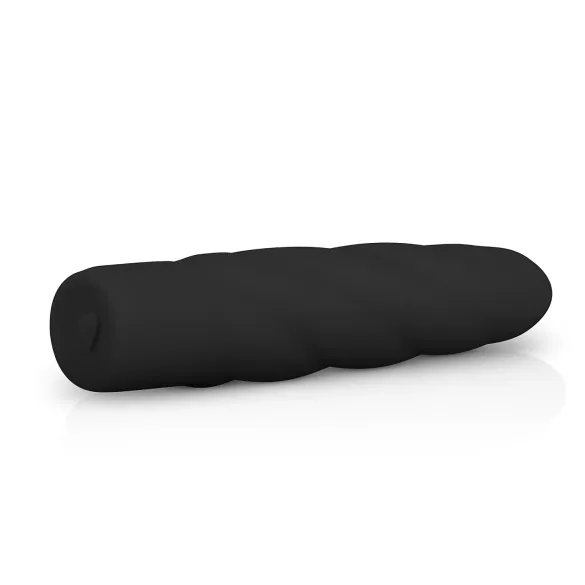 Easytoys - wibrator silikonowy spirala - czarny