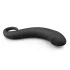 EasyToys - dildo analne wygięte - silikon czarny