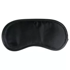Easytoys - opaska na oczy - satynowa - czarna