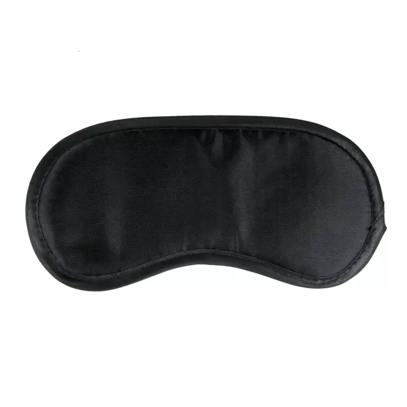 Easytoys - opaska na oczy - satynowa - czarna