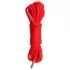 Easytoys Rope - lina do bondage (5 m, czerwona)