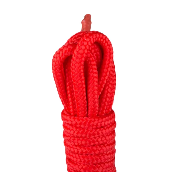 Easytoys Rope - lina do bondage (5 m, czerwona)