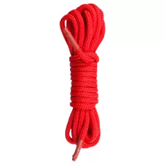 Easytoys Rope - lina do bondage (10 m, czerwona)