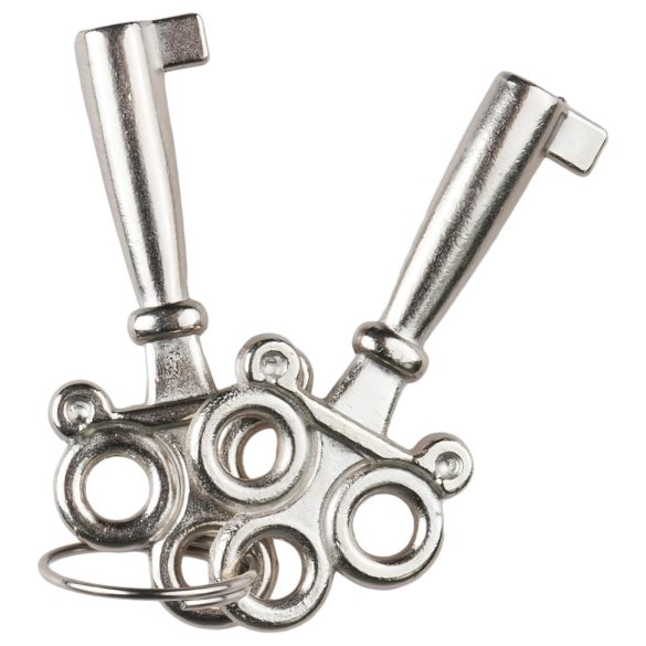 Easytoys - kajdanki z pluszem - czarne