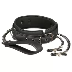   Easytoys - zestaw zacisków na sutki z obrożą i smyczą - 4 części