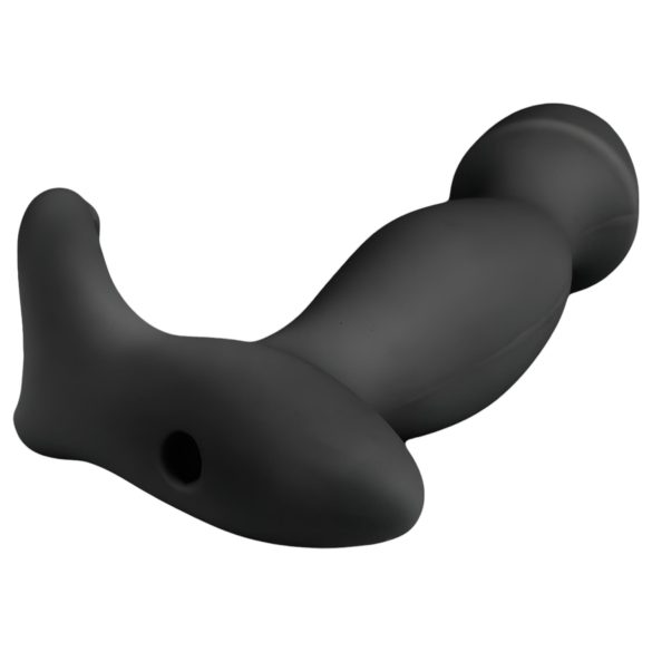 Easytoys Pounding Pete - wibrujący masażer prostaty - silikon czarny
