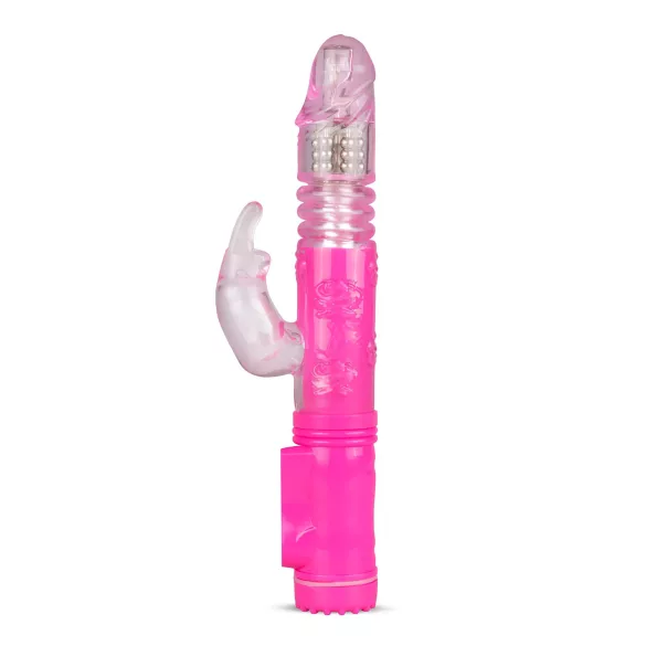 EasyToys Bunny - wibrator typu „thrusting” (różowy)