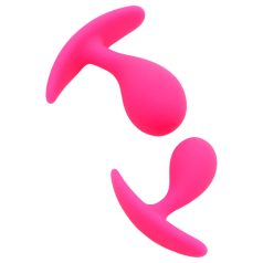   Rimba Copenhagen - zestaw korków analnych - różowe - 2 sztuki