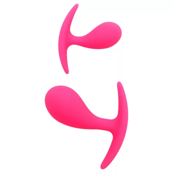 Rimba Copenhagen - zestaw korków analnych - różowe - 2 sztuki