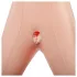 Pluszowy penis - zabawka - 30 cm - beżowy