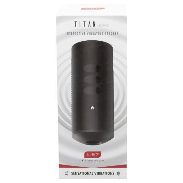 Kiiroo Titan - masturbator interaktywny - czarny