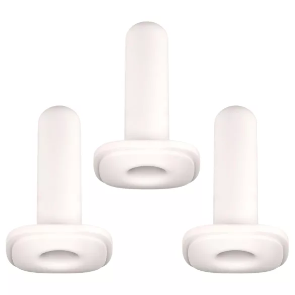 Kiiroo Onyx - rękaw maszturbatora - standardowy rozmiar - 3 sztuki - biały
