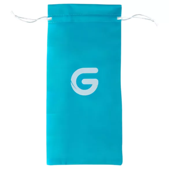 Gildo Glass No. 20 - szklany dildo z wypustkami - przezroczysty