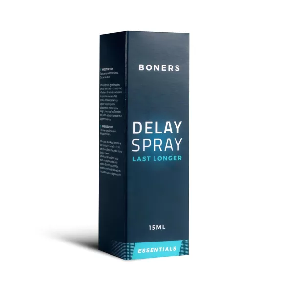 Boners - spray opóźniający wytrysk - dłuższa erekcja - 15ml