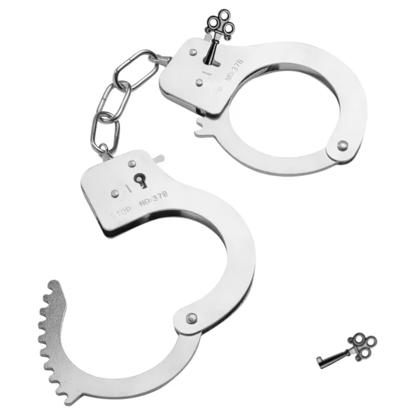 EasyToys - kajdanki metalowe - srebrne