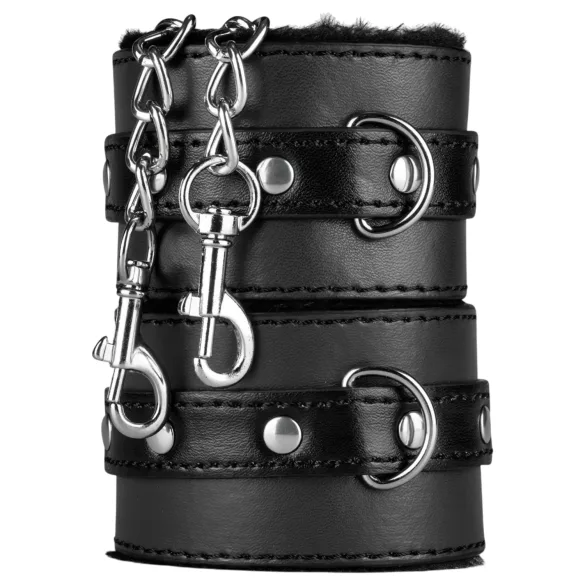 Secret Pleasure Chest - zestaw BDSM dla zaawansowanych - 14 elementów - czarny