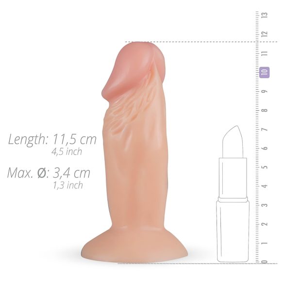 Real Fantasy Archi - realistyczny dildo - 11,5 cm - kolor cielisty