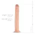 Real Fantasy Shawn - duży realistyczny dildo - 35 cm - kolor cielisty