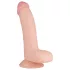 Real Fantasy Cliff - realistyczny dildo z jądrami - 22cm - kolor naturalny