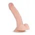 Real Fantasy Derek - dildo realistyczne z jądrami - 22 cm - kolor naturalny