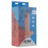 Real Fantasy Glynn - realistyczny dildo z jądrami - 25 cm - cielisty