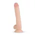Real Fantasy Elvin - realistyczny dildo z jądrami - 28 cm - kolor naturalny