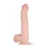 Real Fantasy Lexon - realistyczne dildo z jądrami - 33 cm (naturalne)