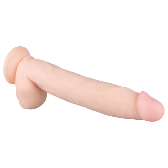 Real Fantasy Dwane - wibrator realistyczny ładowany - 31 cm - kolor naturalny