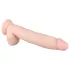Real Fantasy Dwane - wibrator realistyczny ładowany - 31 cm - kolor naturalny