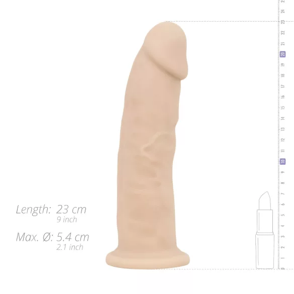 Real Fantasy Xavier - dildo realistyczne - 23 cm - kolor naturalny
