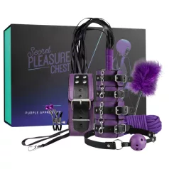   Secret Pleasure Chest - zaawansowany zestaw BDSM (14‑częściowy)