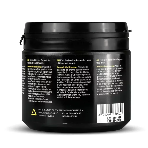 BUTTR - żel do fistingu - wodny lubrykant - 500 ml