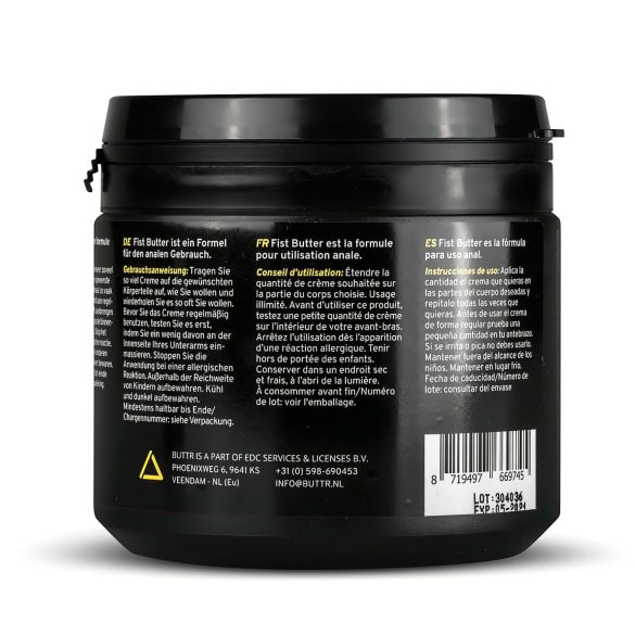 BUTTR - lubrykant do fistingu - maść na bazie oleju - 500 ml