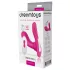 Dreamtoys Essentials - noszone majtki z wibratorem stymulującym punkt G (magenta)