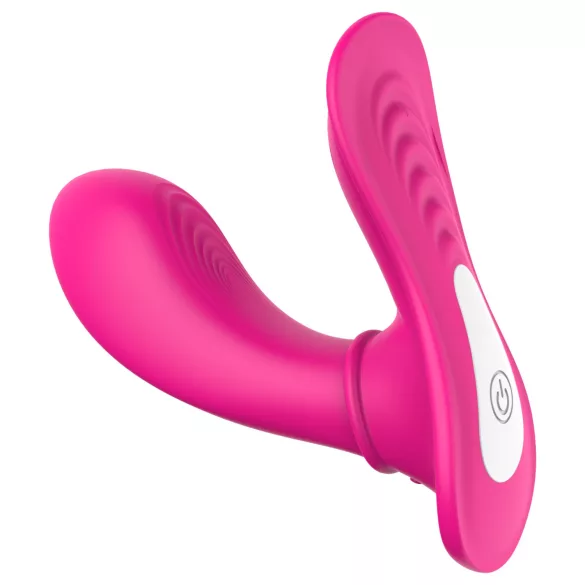 Dreamtoys Essentials - noszone majtki z wibratorem stymulującym punkt G (magenta)